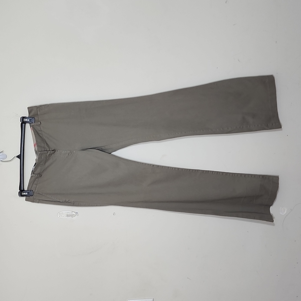 Burberry London Wide Leg Khaki Pants Size 12
